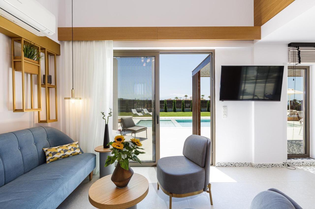 Terrazzo Luxury Villas Pigianos Kampos  Exterior foto