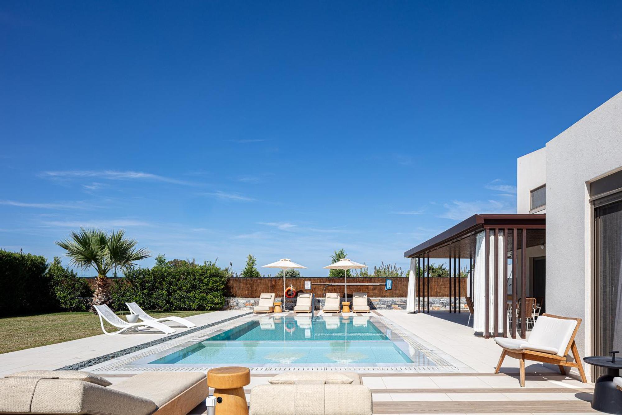Terrazzo Luxury Villas Pigianos Kampos  Exterior foto