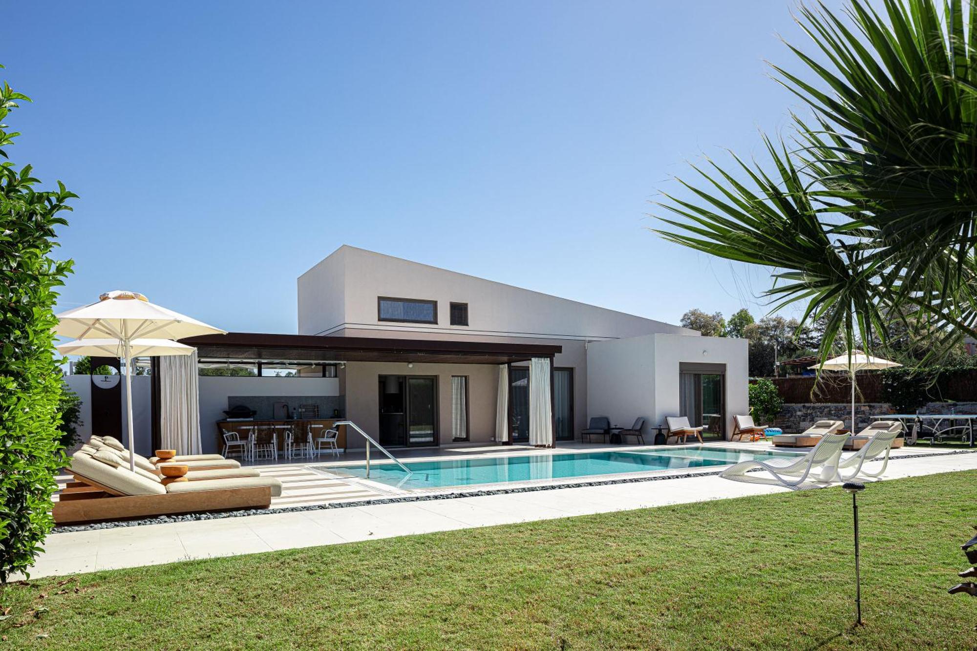 Terrazzo Luxury Villas Pigianos Kampos  Exterior foto