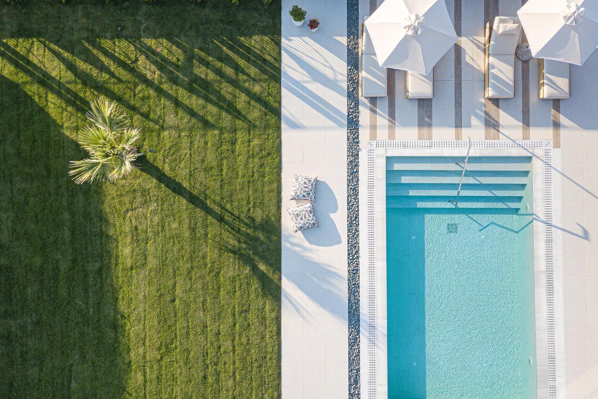 Terrazzo Luxury Villas Pigianos Kampos  Exterior foto